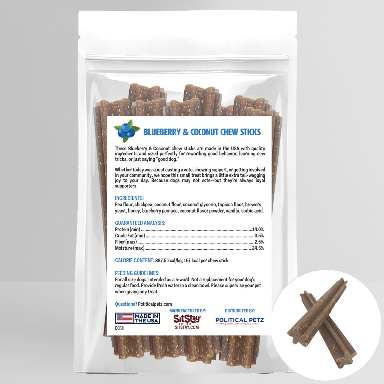Build Breath Better Chew Sticks For Dogs 8ct